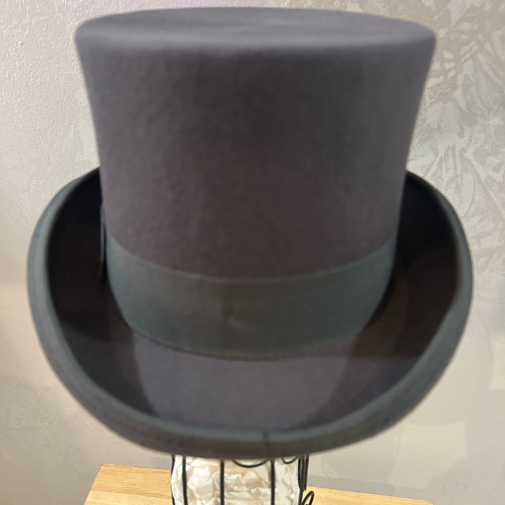 Sophisticated Gray Top Hat